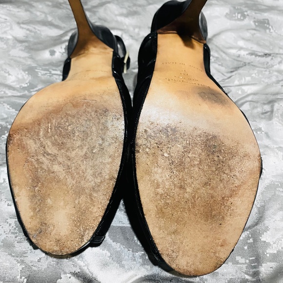 Kate Spade Black Patent Leather High Heels - Picture 9 of 13